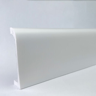 Плинтус напольный XPS Polymer «Белло Деко» Белый жасмин - Интернет-магазин напольных покрытий, Екатеринбург