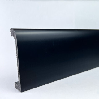 Плинтус напольный XPS Polymer «Белло Деко» Черный антрацит - Интернет-магазин напольных покрытий, Екатеринбург